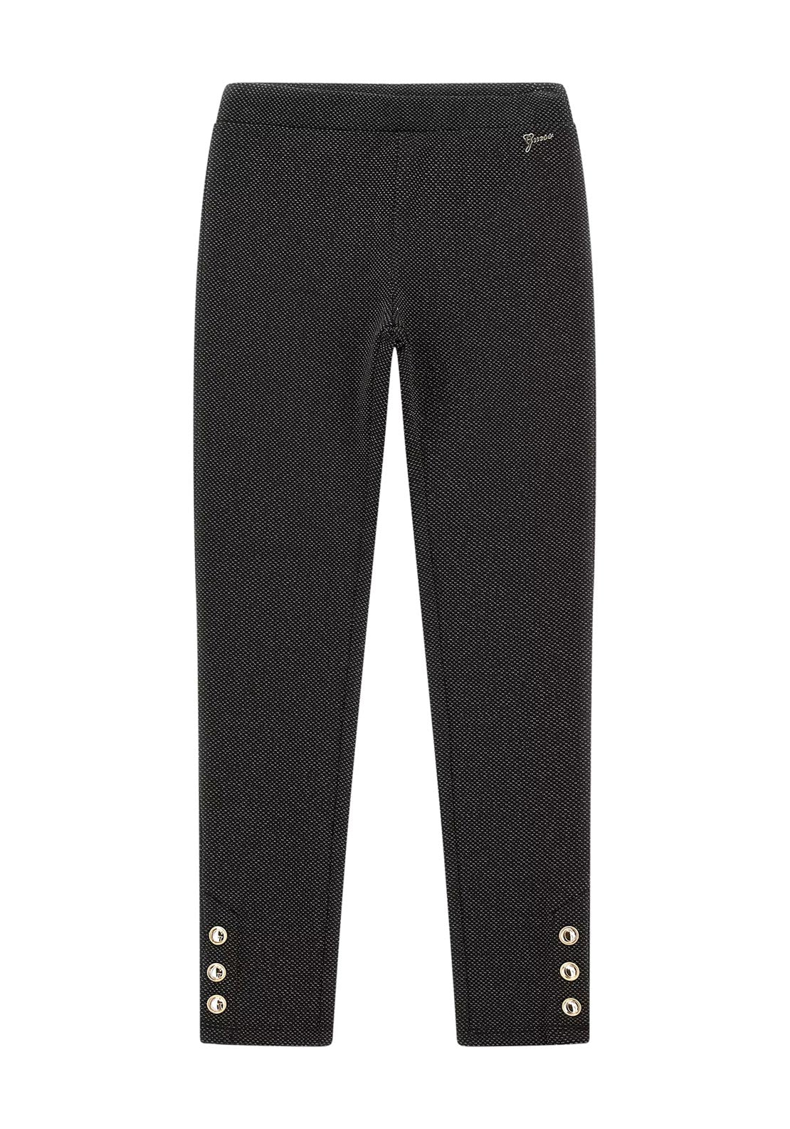 Guess Older Girl Jaquard Legging, Black