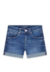Guess Older Girl Stretch Denim Short, Blue