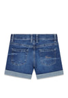 Guess Older Girl Stretch Denim Short, Blue