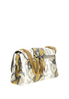 Guess Cosette Python Print Crossbody Bag, Yellow Multi