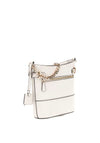 Guess Silvye Crossbody Bucket Bag, Stone