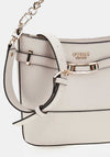 Guess Silvye Crossbody Bucket Bag, Stone