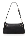 Guess Silvye Buckle Shoulder Bag, Black