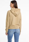 Guess Star Embroidered Logo Hoodie, Camel