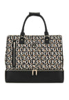 Guess Stark Monogram Logo Weekender Bag, Brown Multi