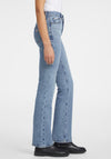 Guess G08 Mid Rise Straight Leg Jeans, Blue