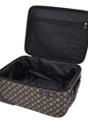 Guess Van Sant Travel 4G Peony Logo 22” Wheel Spinner Suitcase, Mocha