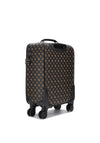 Guess Van Sant Travel 4G Peony Logo 18” Wheel Spinner Suitcase, Mocha