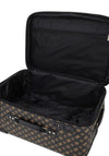 Guess Van Sant Travel 4G Peony Logo 28” Wheel Spinner Suitcase, Mocha