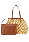 Guess Vikki II Pochette Shopper Tote Bag, Warm Tan