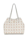 Guess Vikky G Logo Print Shopper Bag, Grey