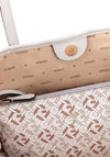 Guess Vikky G Logo Print Shopper Bag, Grey
