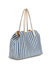 Guess Vikky Raffia Shopper Tote, Slate Multi
