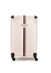 Guess Wilder Travel G Cube 28” Wheel Spinner Suitcase, Espresso Logo