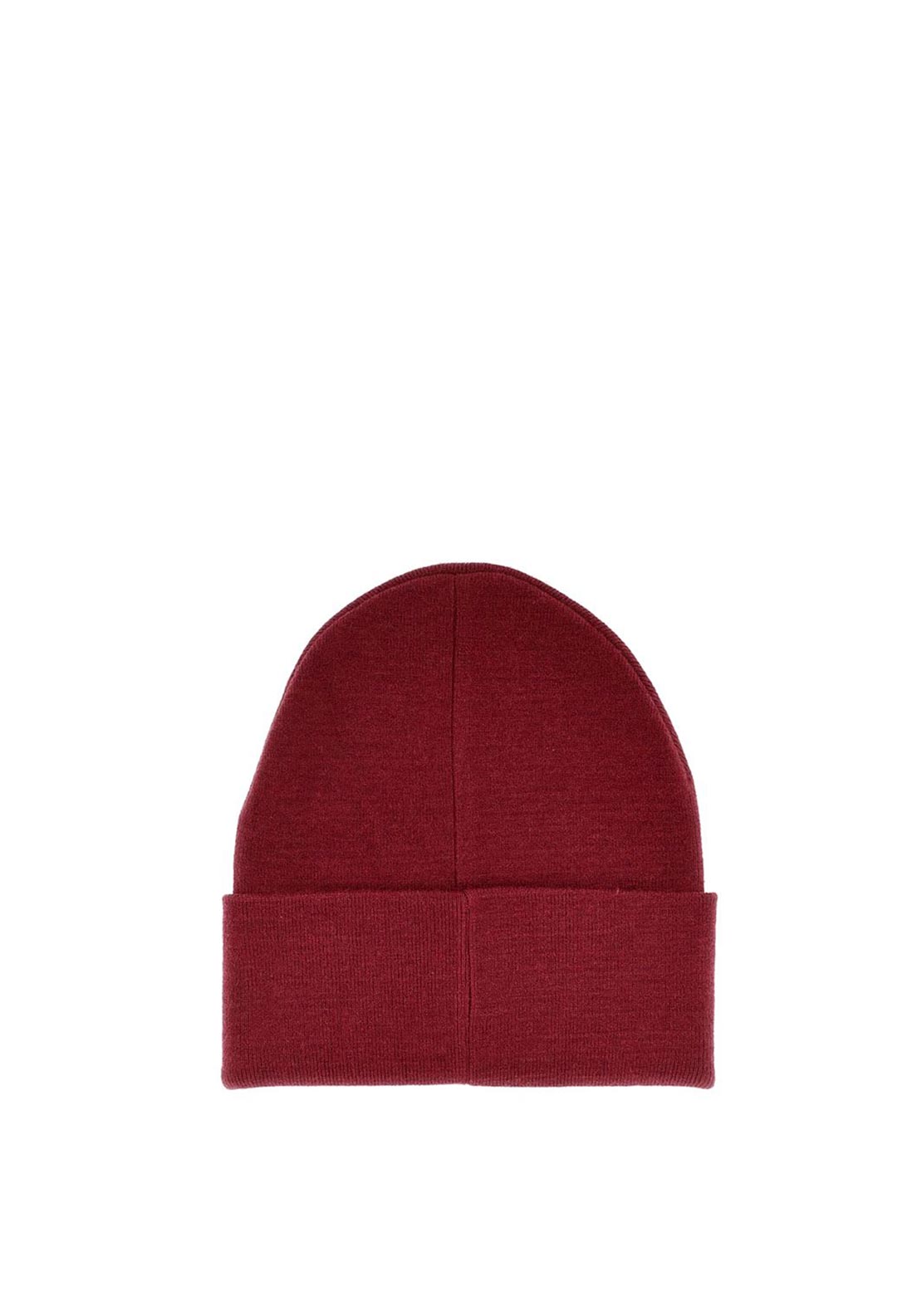 Guess Logo Beanie, Wine