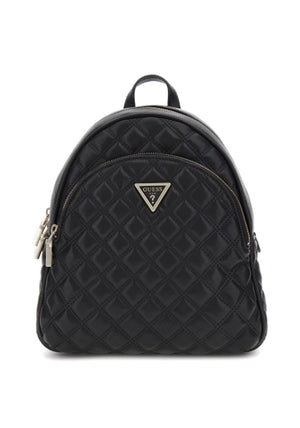 Guess Giully Quilted Mini Backpack, Black