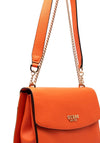 Guess Calista Structured Crossbody Bag, Orange