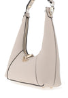 Guess Calista Dramatic Cresent Shoulder Bag, Ivory