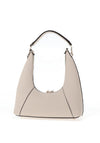 Guess Calista Dramatic Cresent Shoulder Bag, Ivory