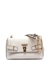 Guess Yesba Convertible Xbody Flap Bag, Cream
