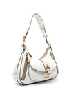 Guess Jessa Small Shoulder Bag, White