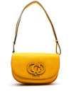 Guess Calebra Convertible Flap Over Crossbody Bag, Yellow