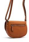 Guess Calebra Convertible Flap Over Mini Crossbody Bag, Tan