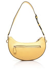 Guess Nastra Zipped Shoulder Bag, Lemon Yellow