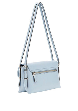 Guess Lefia Flap Over Shoulder Bag, Blue