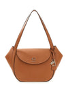 Guess Coleen Flap Over Shoulder Bag, Tan