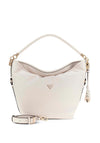 Guess Danya Hobo Satchel Bag, Off White