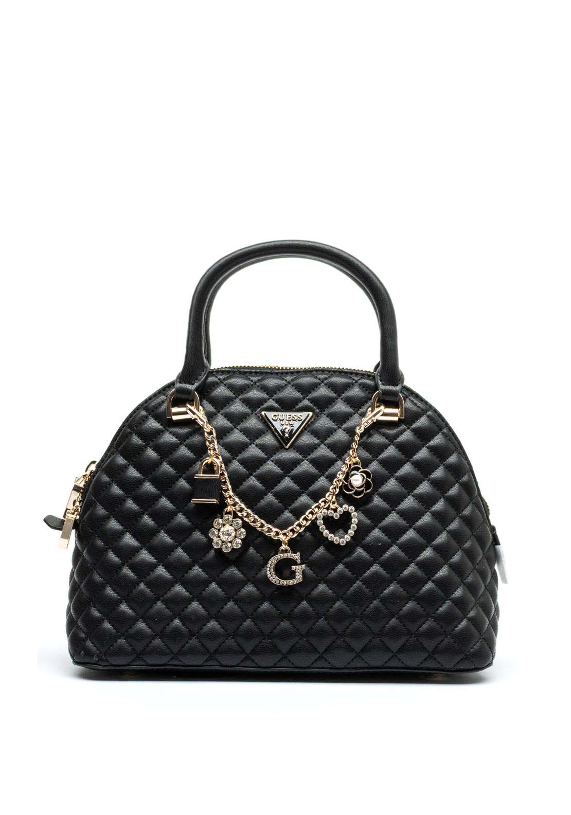 Guess Everlee Quilted Dome Grab Bag, Black
