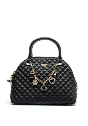 Guess Everlee Quilted Dome Grab Bag, Black