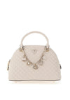 Guess Everlee Quilted Dome Grab Bag, Off White