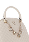 Guess Everlee Quilted Dome Grab Bag, Off White