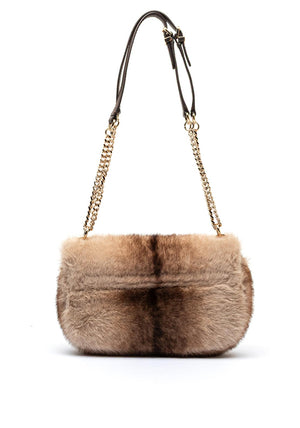 Guess Mavis Convertible Crossbody Flap Bag, Brown