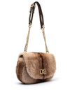 Guess Mavis Convertible Crossbody Flap Bag, Brown