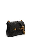 Guess Aveta Small Logo Shoulder Bag, Black