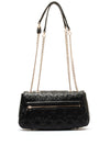 Guess Adelard Quilted Crossbody Bag, Black