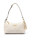 Guess Isemay Quilted Shoulder Bag, Cream