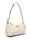 Guess Isemay Quilted Shoulder Bag, Cream