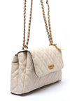 Guess Isemay Convertible Small Flap Bag, Cream