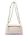 Guess Isemay Convertible Small Flap Bag, Cream