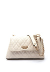 Guess Isemay Convertible Small Flap Bag, Cream