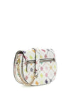 Guess Emelie Logo Flap Over Shoulder Bag, Multi Coloured