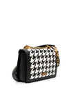 Guess Abey Woven Shoulder Bag, Black