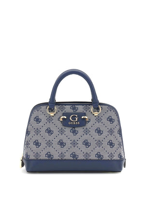 Guess Neda 4G Peony Textile Dome Grab Bag, Navy