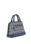 Guess Neda 4G Peony Textile Dome Grab Bag, Navy