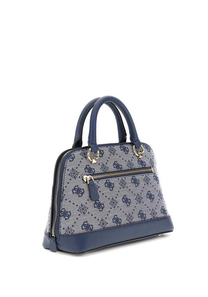 Guess Neda 4G Peony Textile Dome Grab Bag, Navy