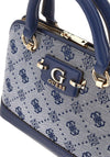 Guess Neda 4G Peony Textile Dome Grab Bag, Navy